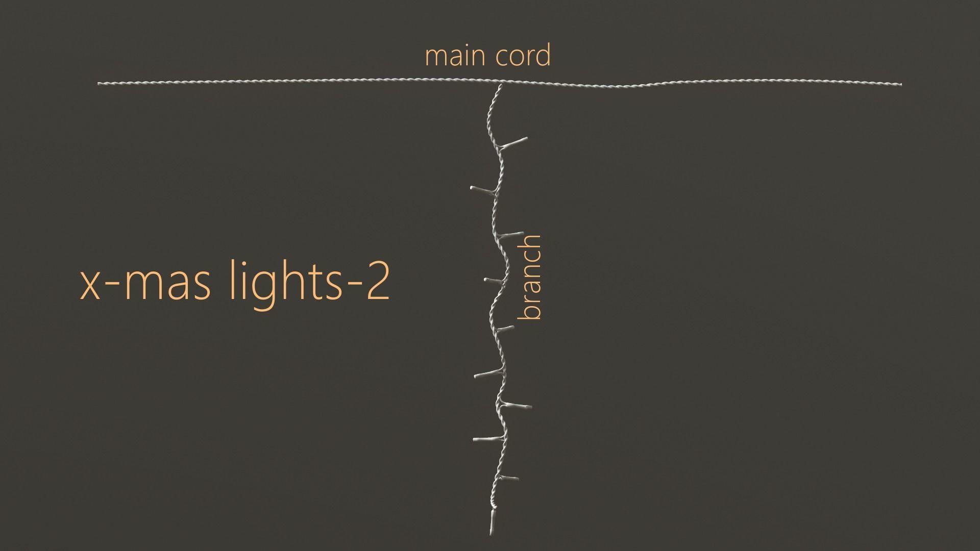 Xmas Decorations Vol 1 Low-poly 3D model_18