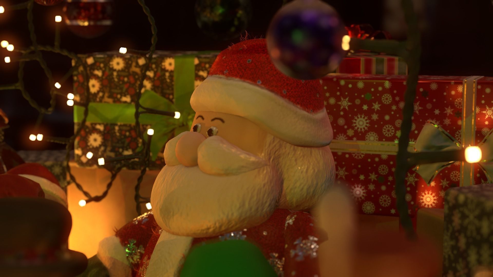 Xmas Decorations Vol 1 Low-poly 3D model_67