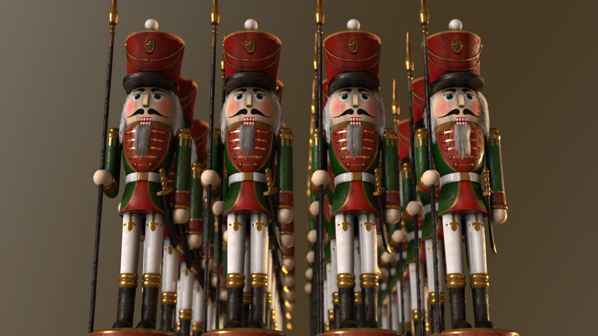 Xmas Decorations Vol 1 Low-poly 3D model_81