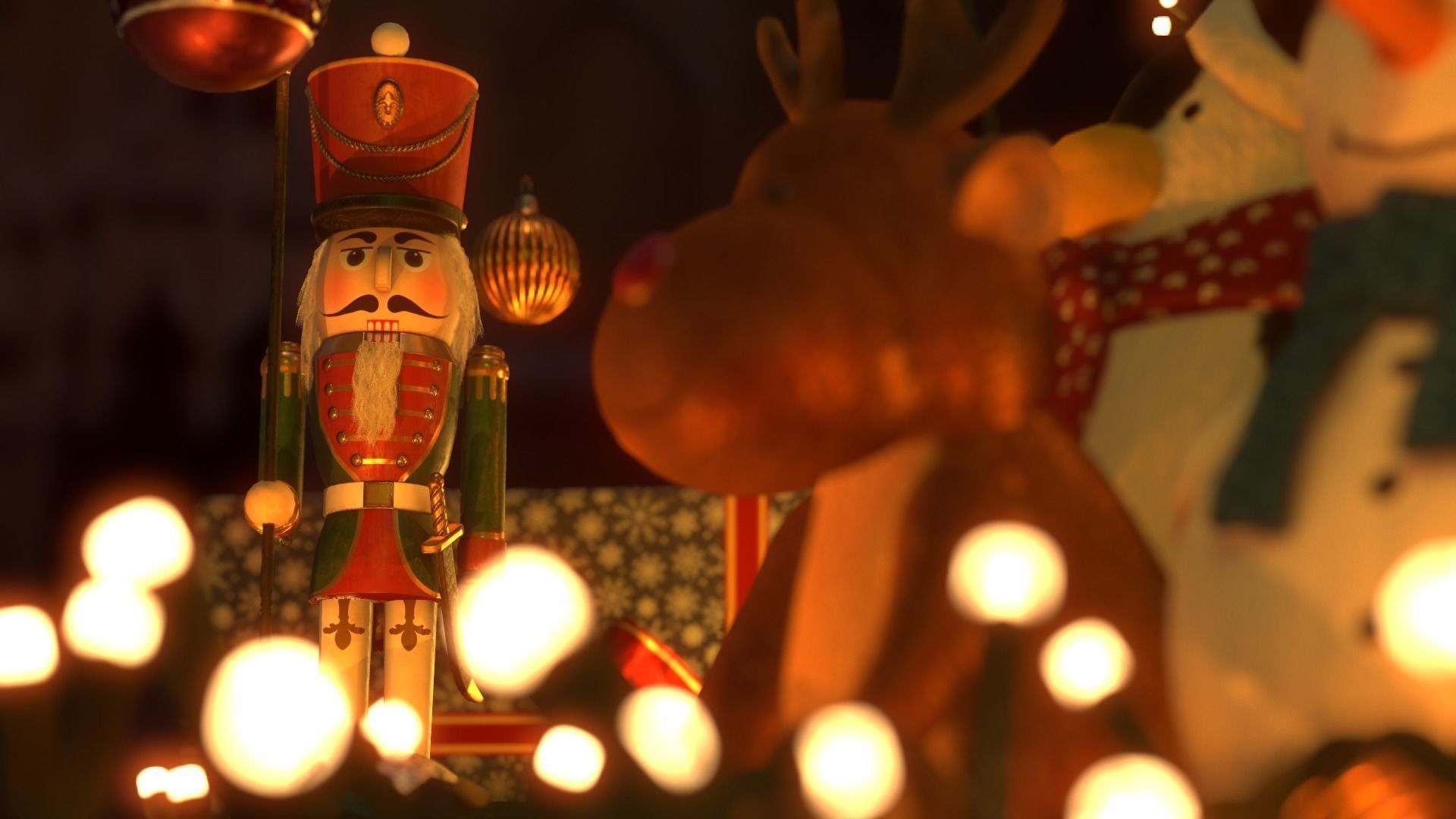 Xmas Decorations Vol 1 Low-poly 3D model_65