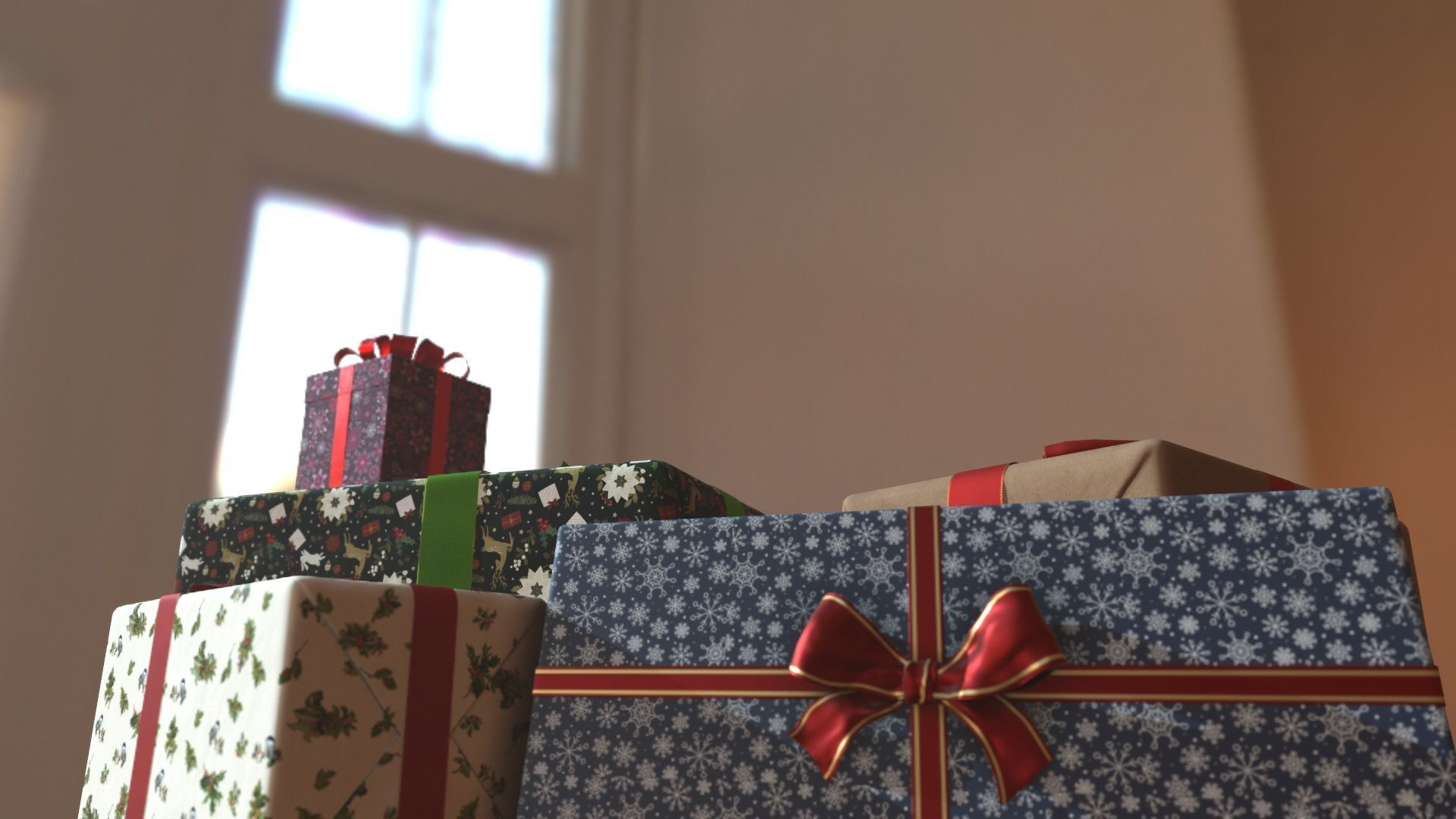 Xmas Decorations Vol 1 Low-poly 3D model_36