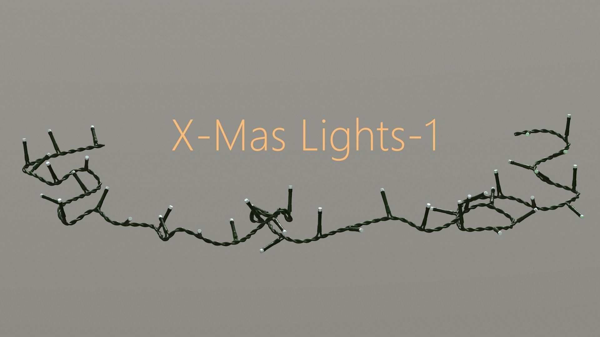 Xmas Decorations Vol 1 Low-poly 3D model_11