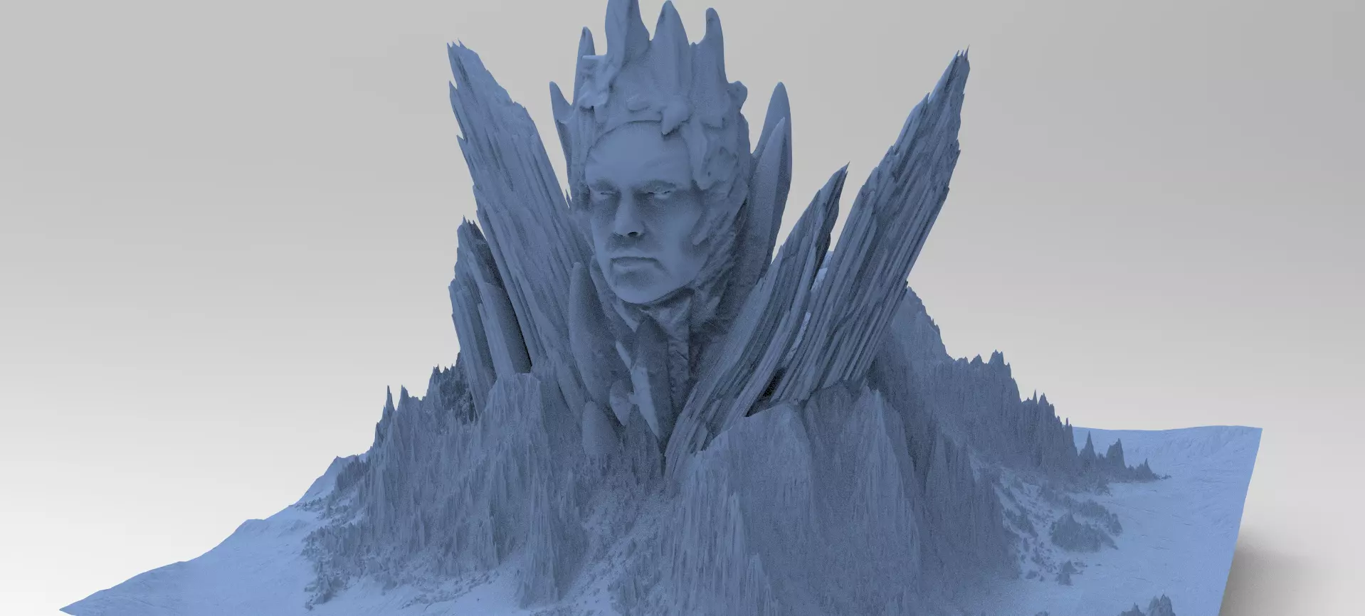 Ancient Athena Mountain 4 3D 3D model_0