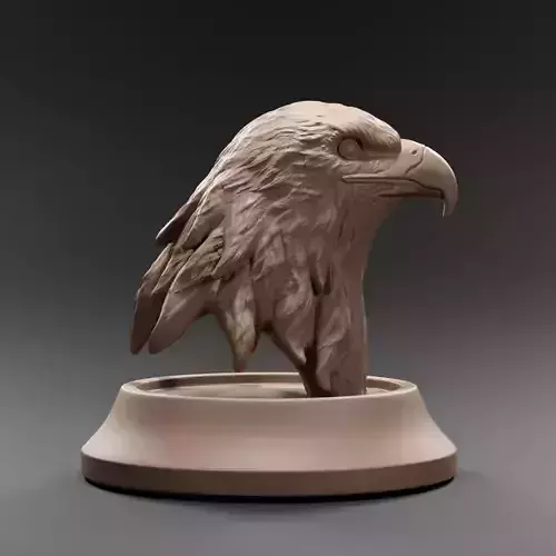Eagle bust