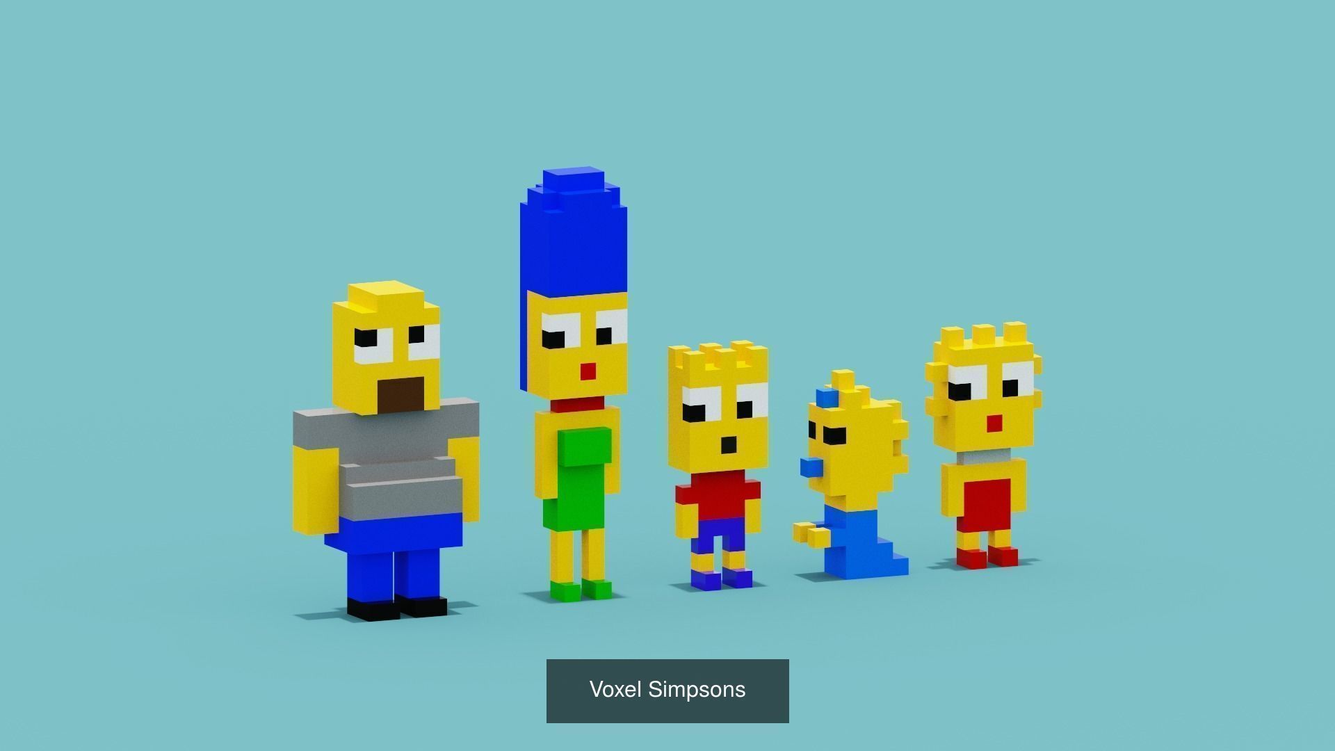 Voxel Movie Character Collection _18