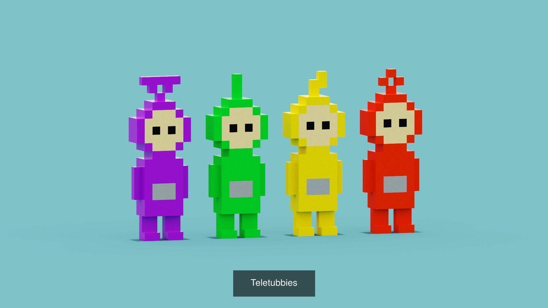 Voxel Movie Character Collection _17