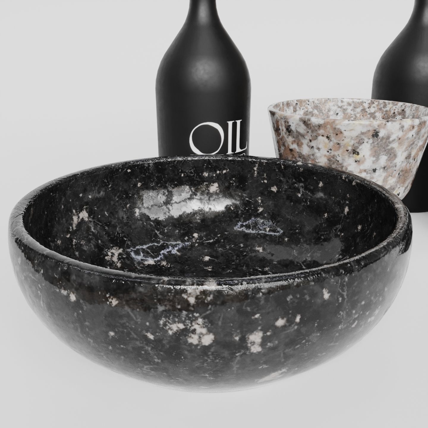 Decoration Set 01 3D model_1