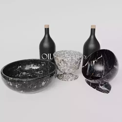 Decoration Set 01 3D model