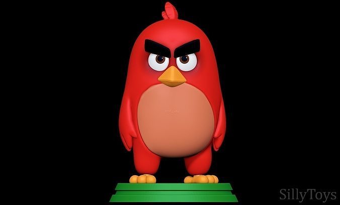 Red - The Angry Birds Movie 3D print model