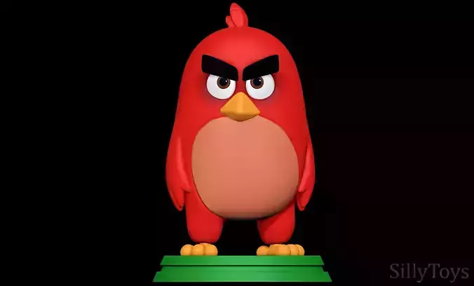Red - The Angry Birds Movie 3D print model