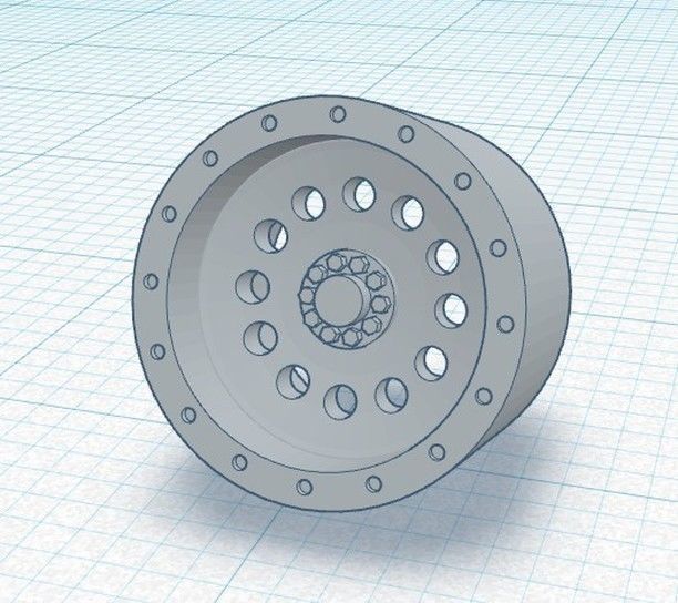 Beadlock Off Road Wheels 3D model 3D printable | CGTrader