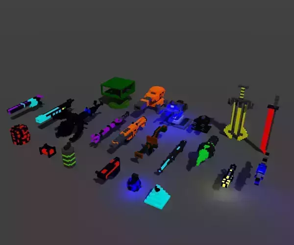 Voxel Guns