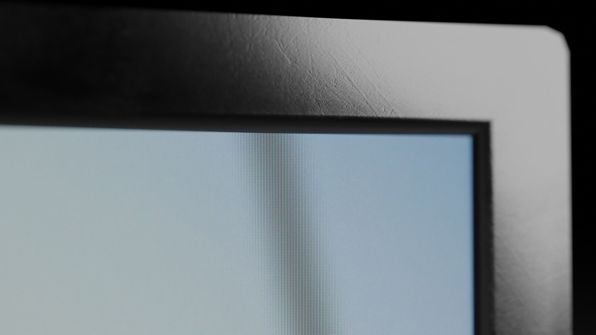 AOC 2243W Monitor Low-poly 3D model_8