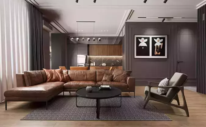 day room 3D print model