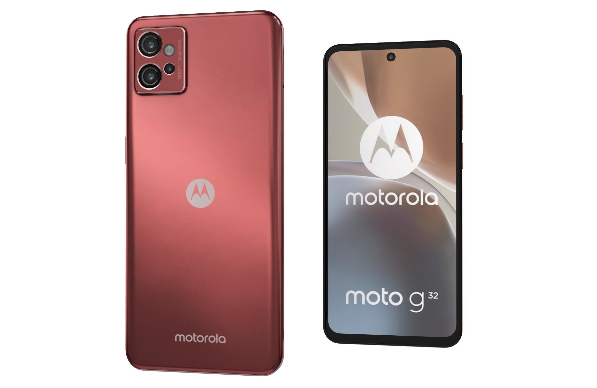 Motorola Moto G32 Red 3D model_7