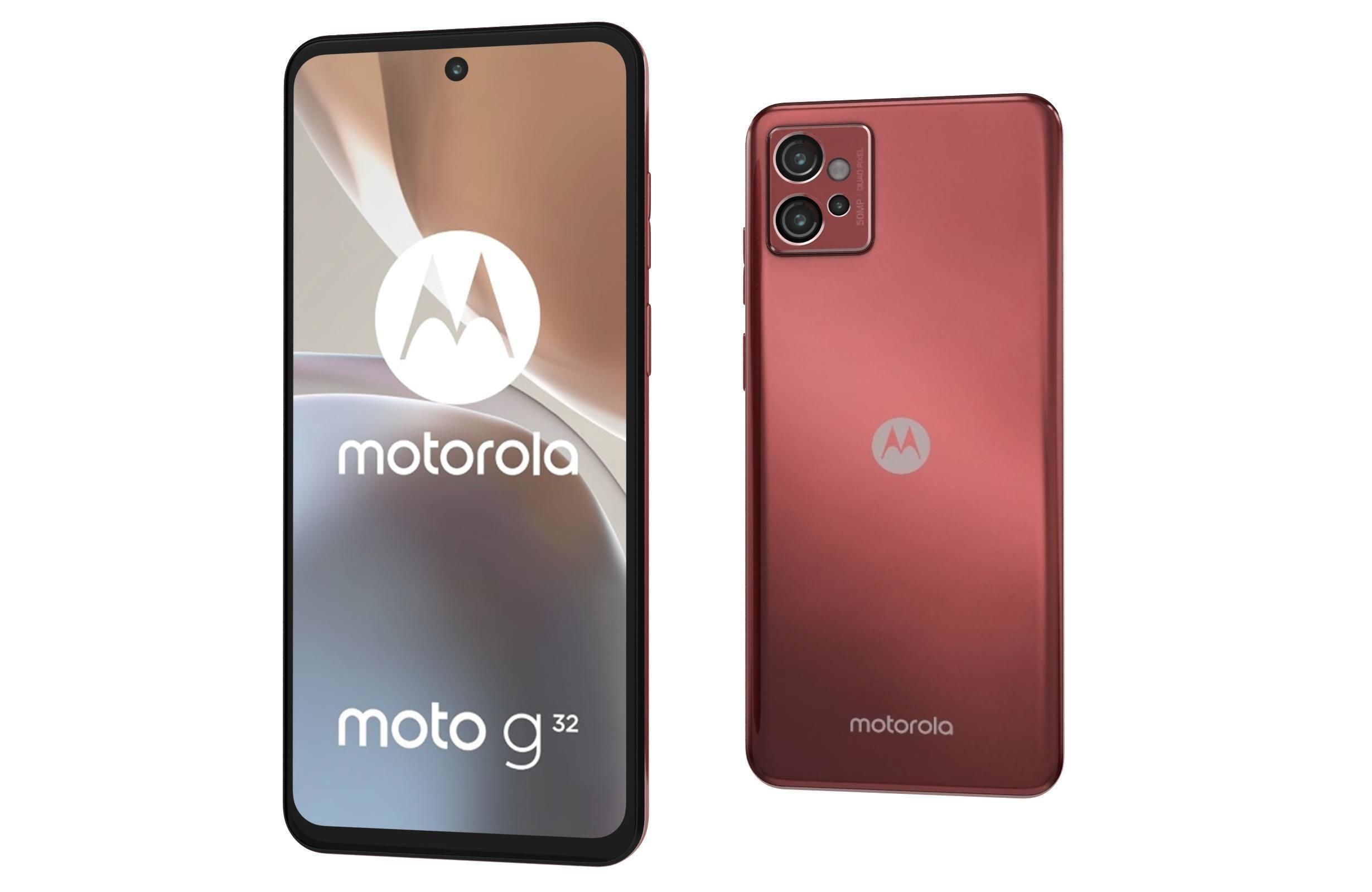 Motorola Moto G32 Red 3D model_6