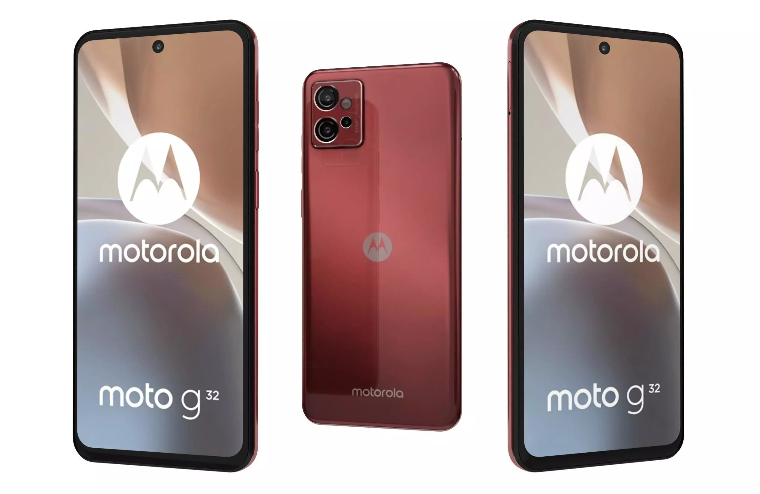 Motorola Moto G32 Red 3D model_0