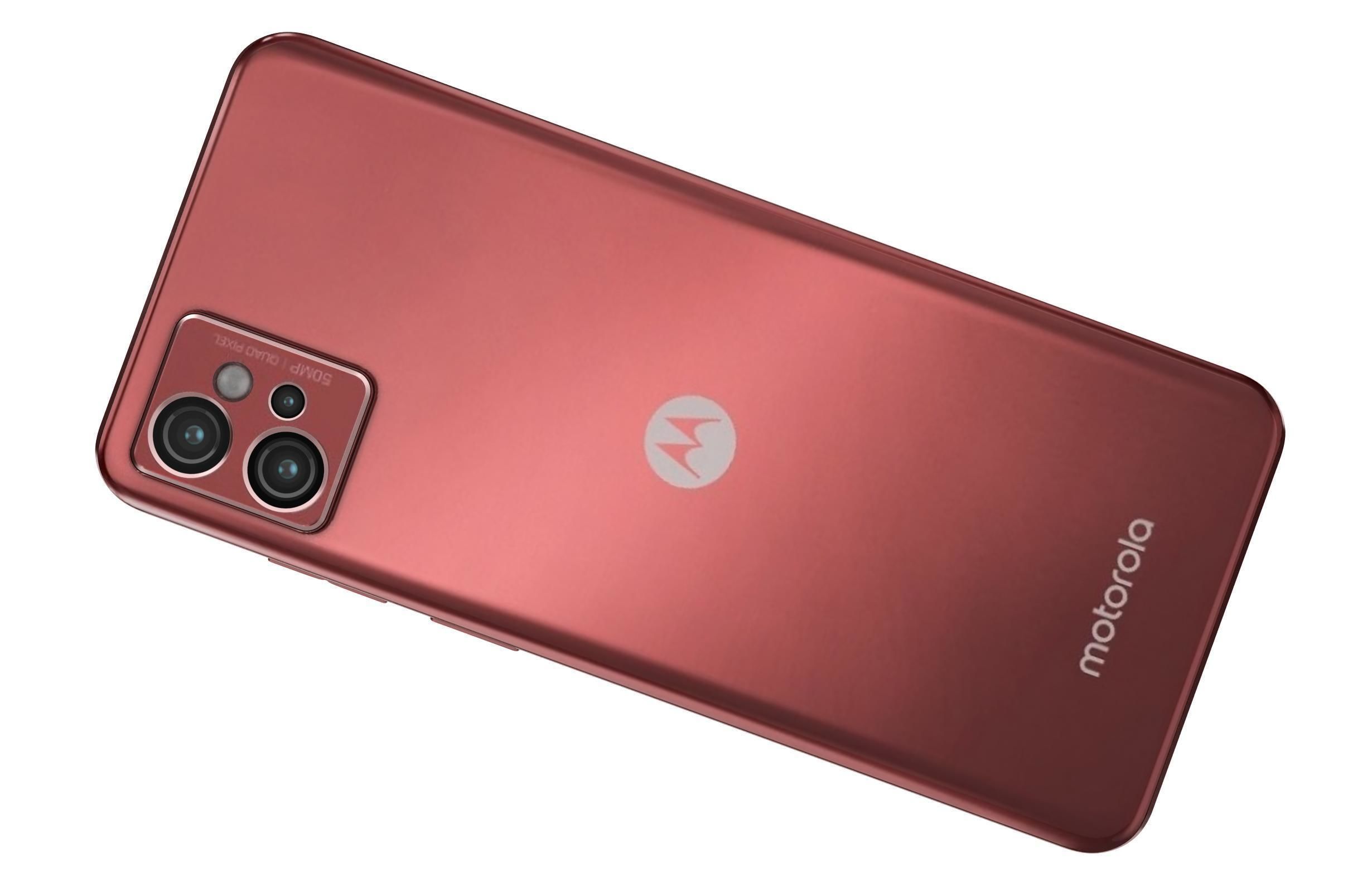 Motorola Moto G32 Red 3D model_11