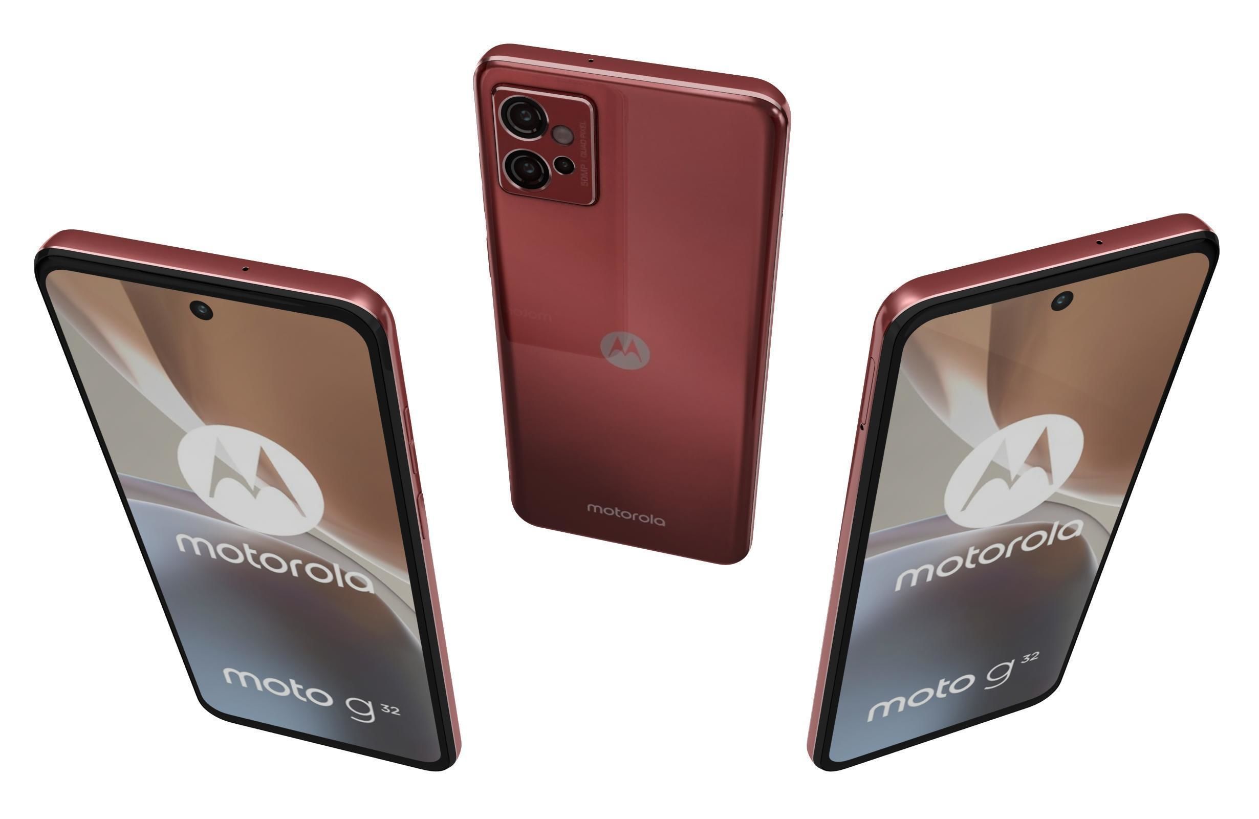 Motorola Moto G32 Red 3D model_1