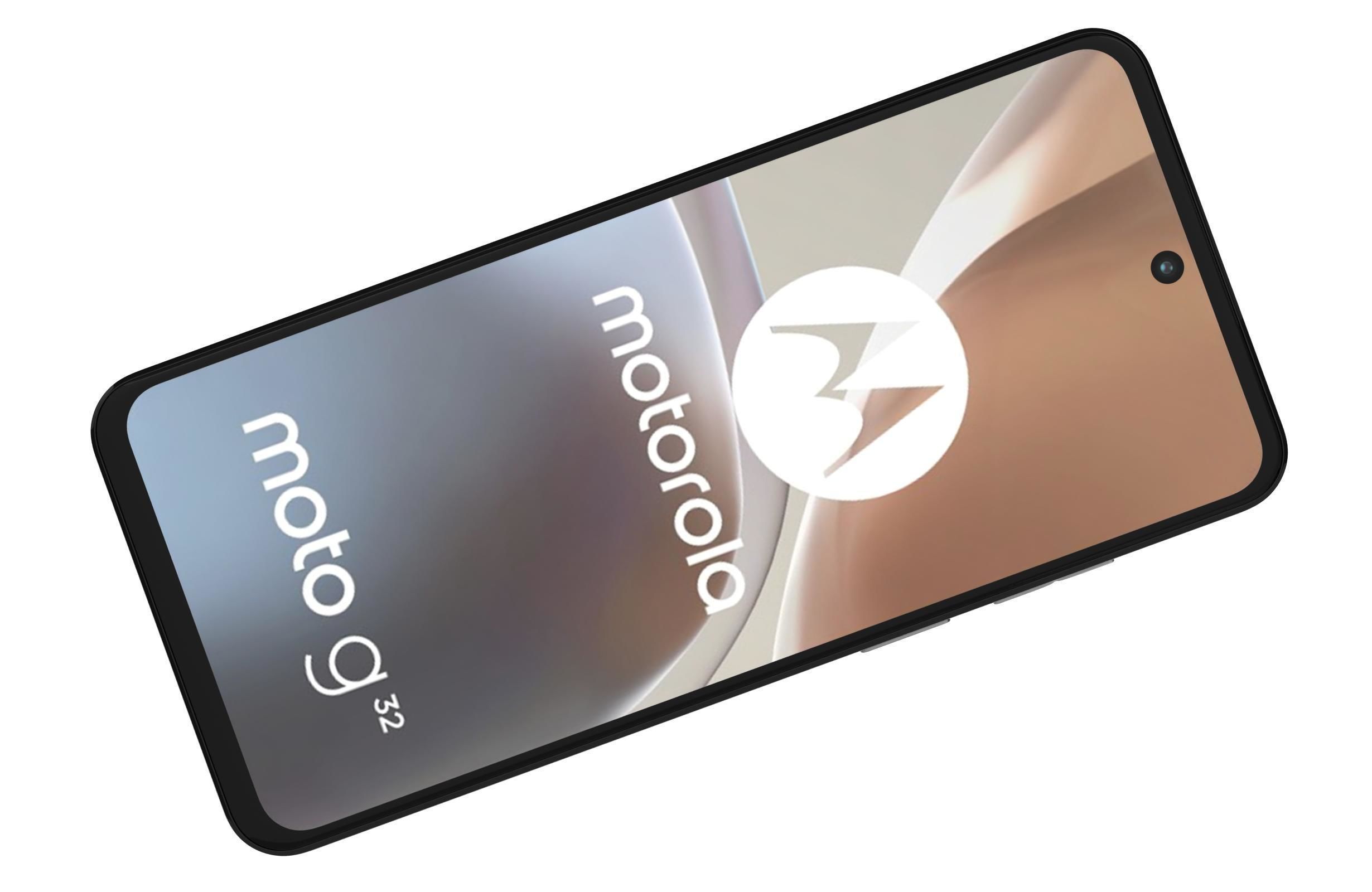 Motorola Moto G32 Silver 3D model_10