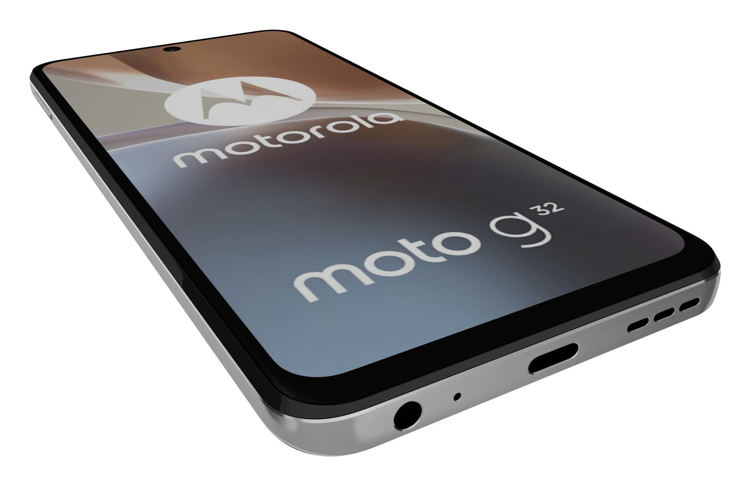 Motorola Moto G32 Silver 3D model_12