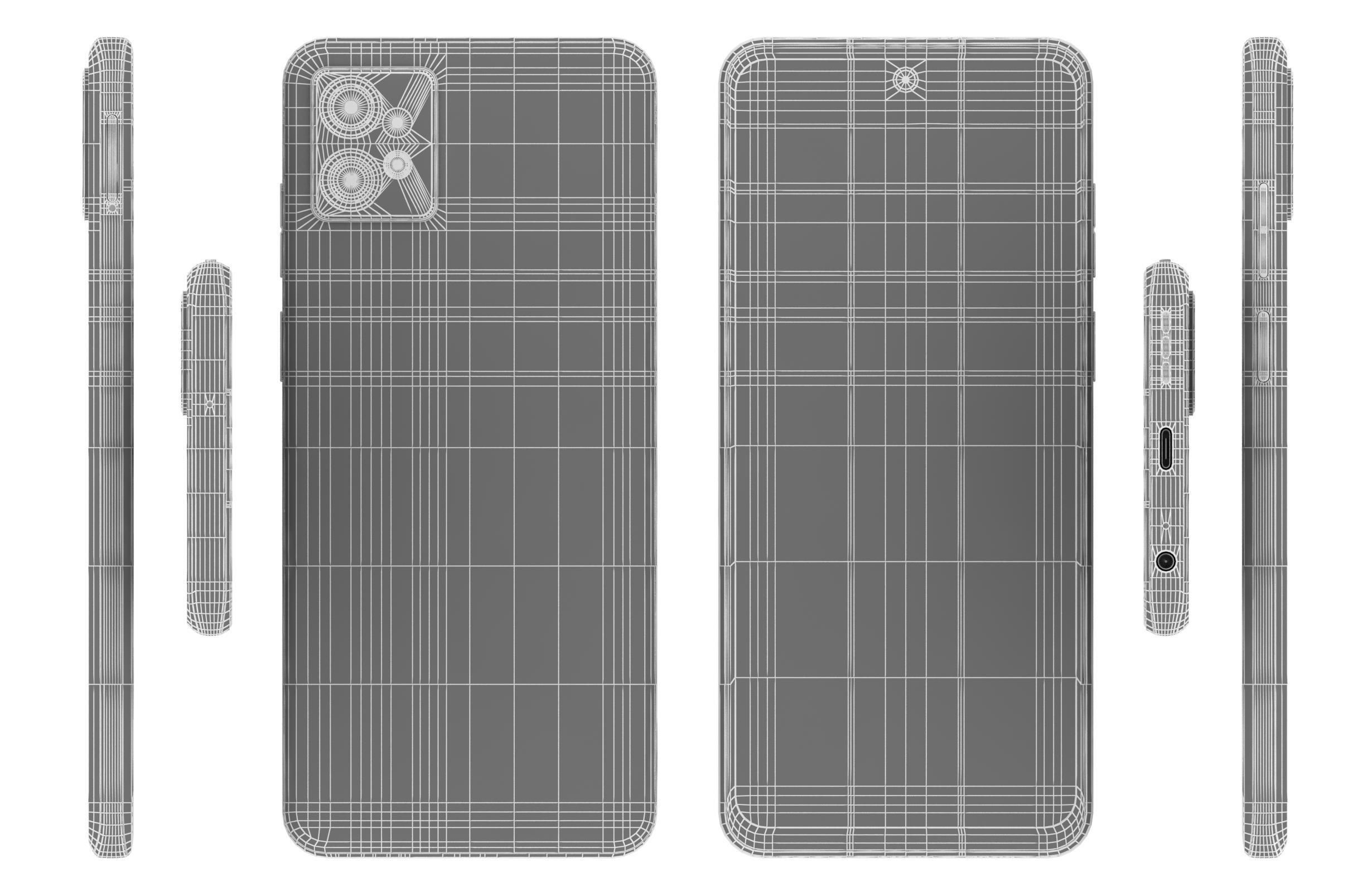 Motorola Moto G32 Silver 3D model_16