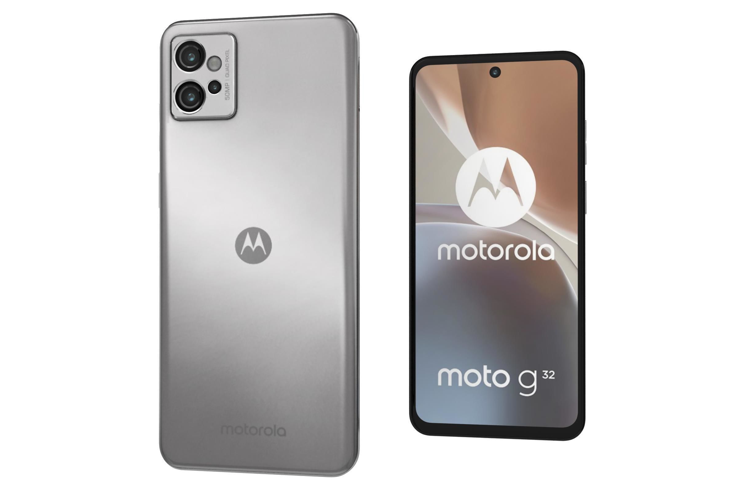 Motorola Moto G32 Silver 3D model_7