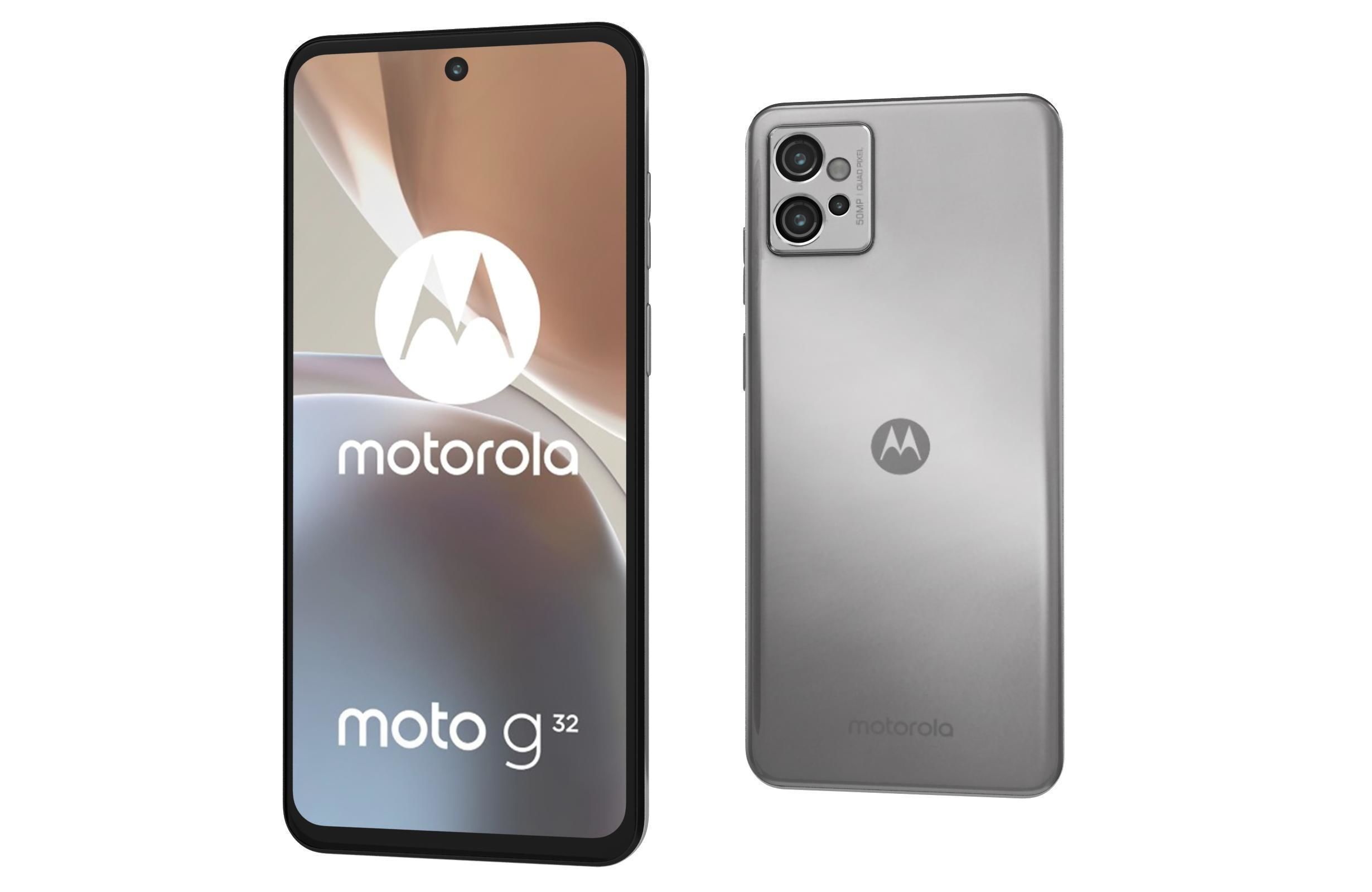 Motorola Moto G32 Silver 3D model_6