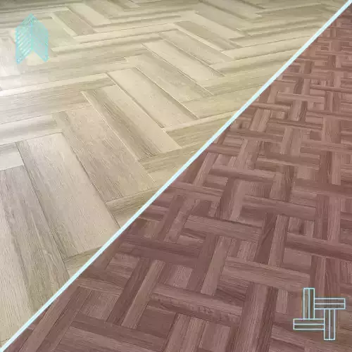 Parquet - Laminate - Wooden floor 2 in 1