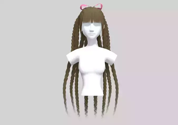 Stylized Female Hairstyle 