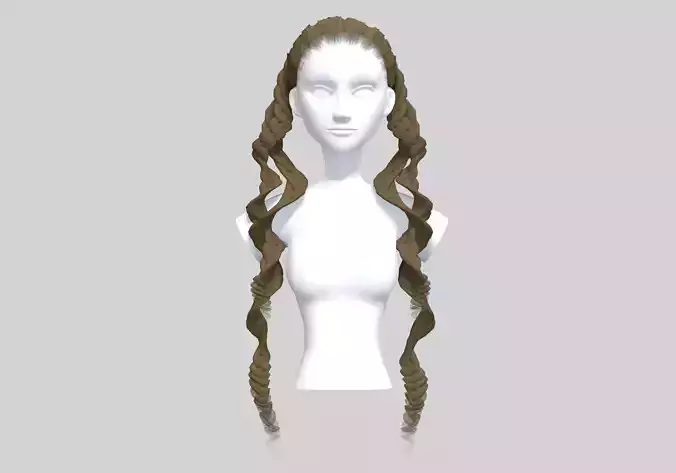 Ponytail Braids Hair 