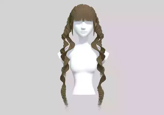 Ponytail Bangs Hair 