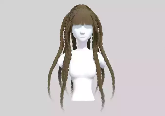 Braids Blond Hairstyle 