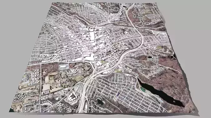 Cityscape White Plains New York United States