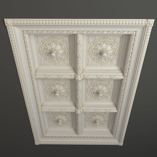 Classic Celing 1 3D model