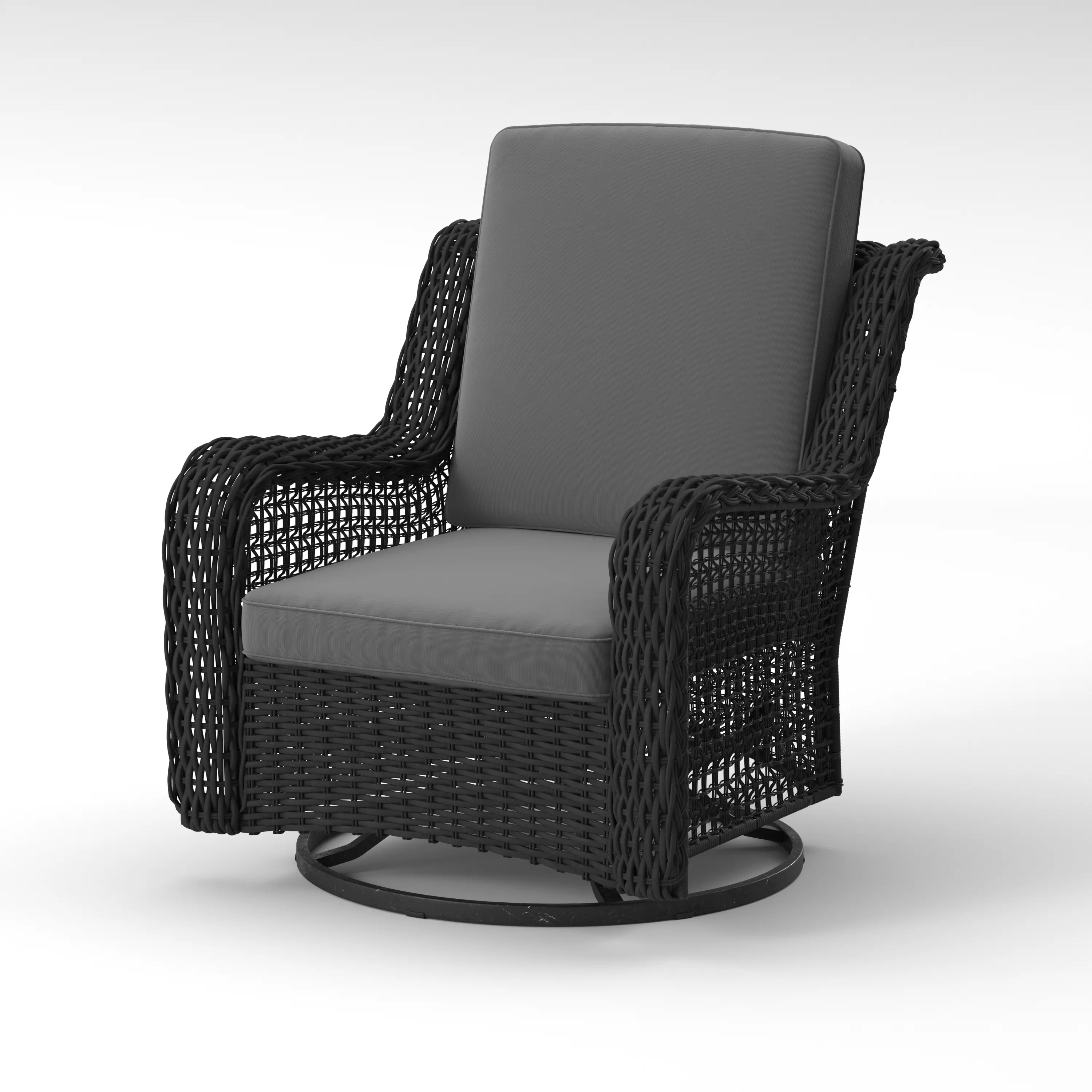 Rattan Arm Chair 3D model