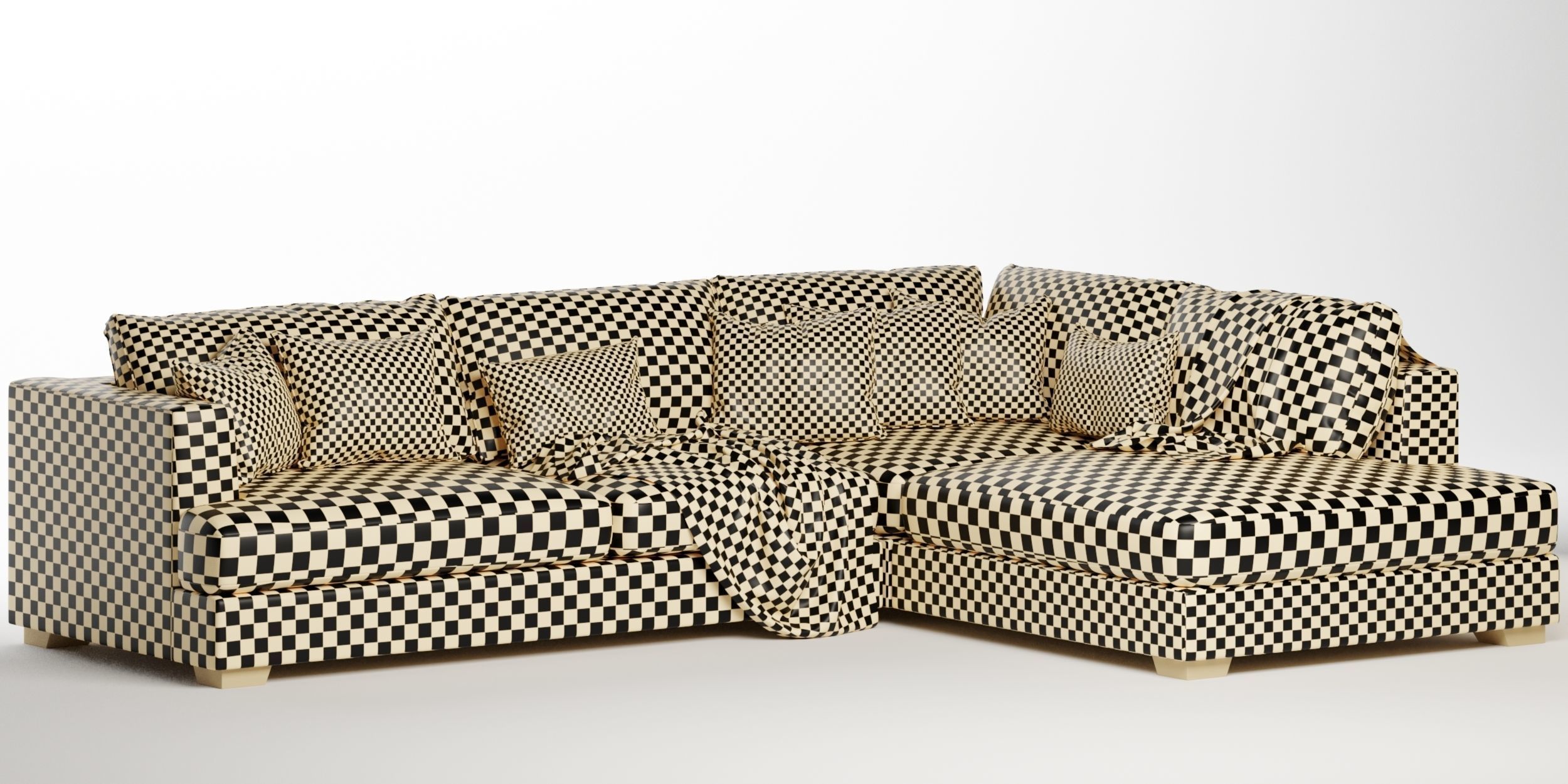 brandon corner sofa 3D model_4