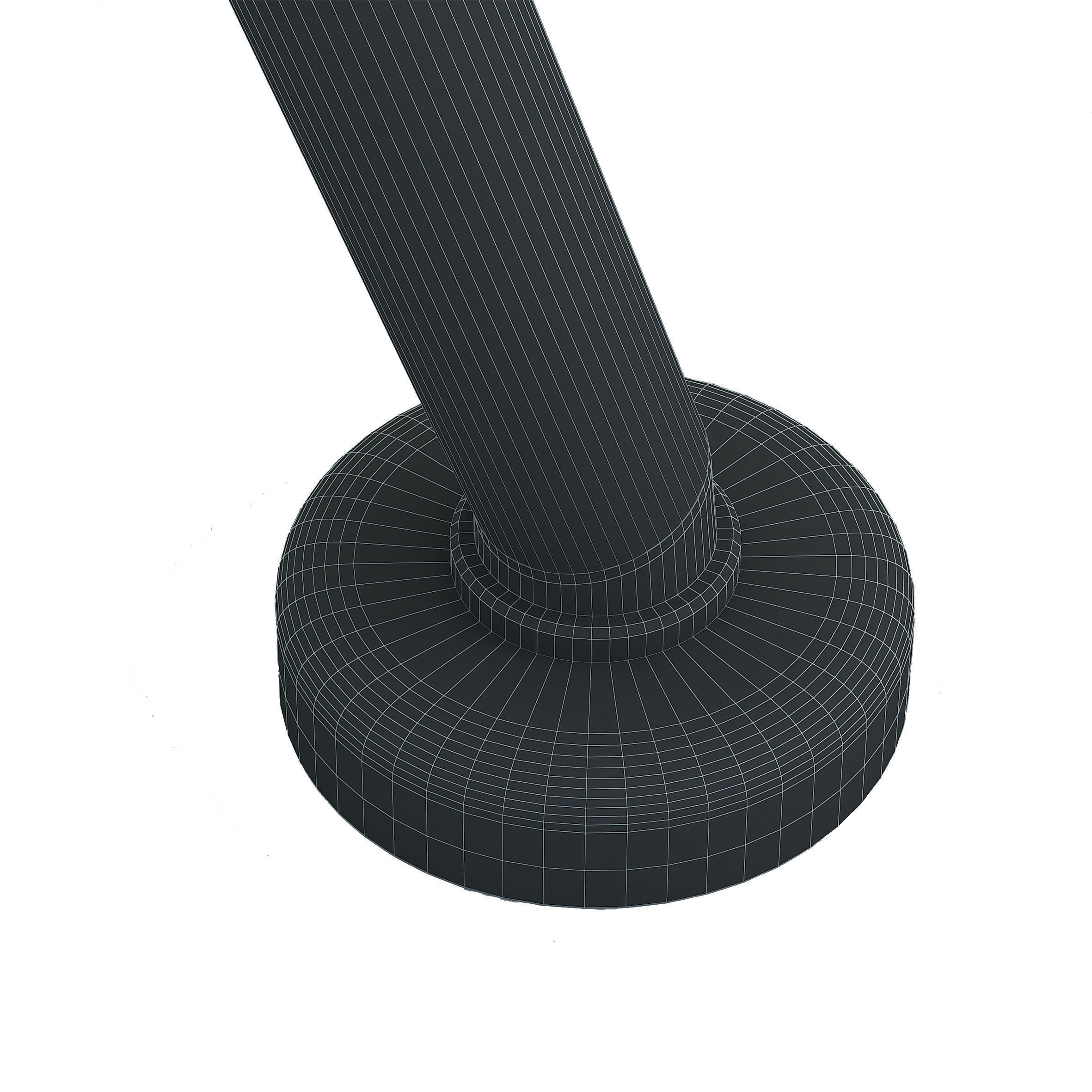 Baby play swing Low-poly 3D model_2