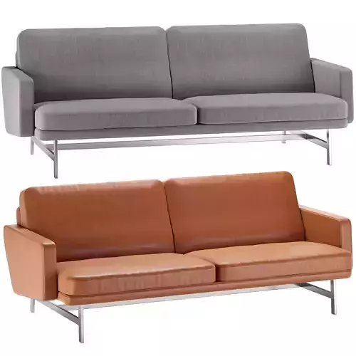 Lissoni Sofa by Fritz Hansen 3D model