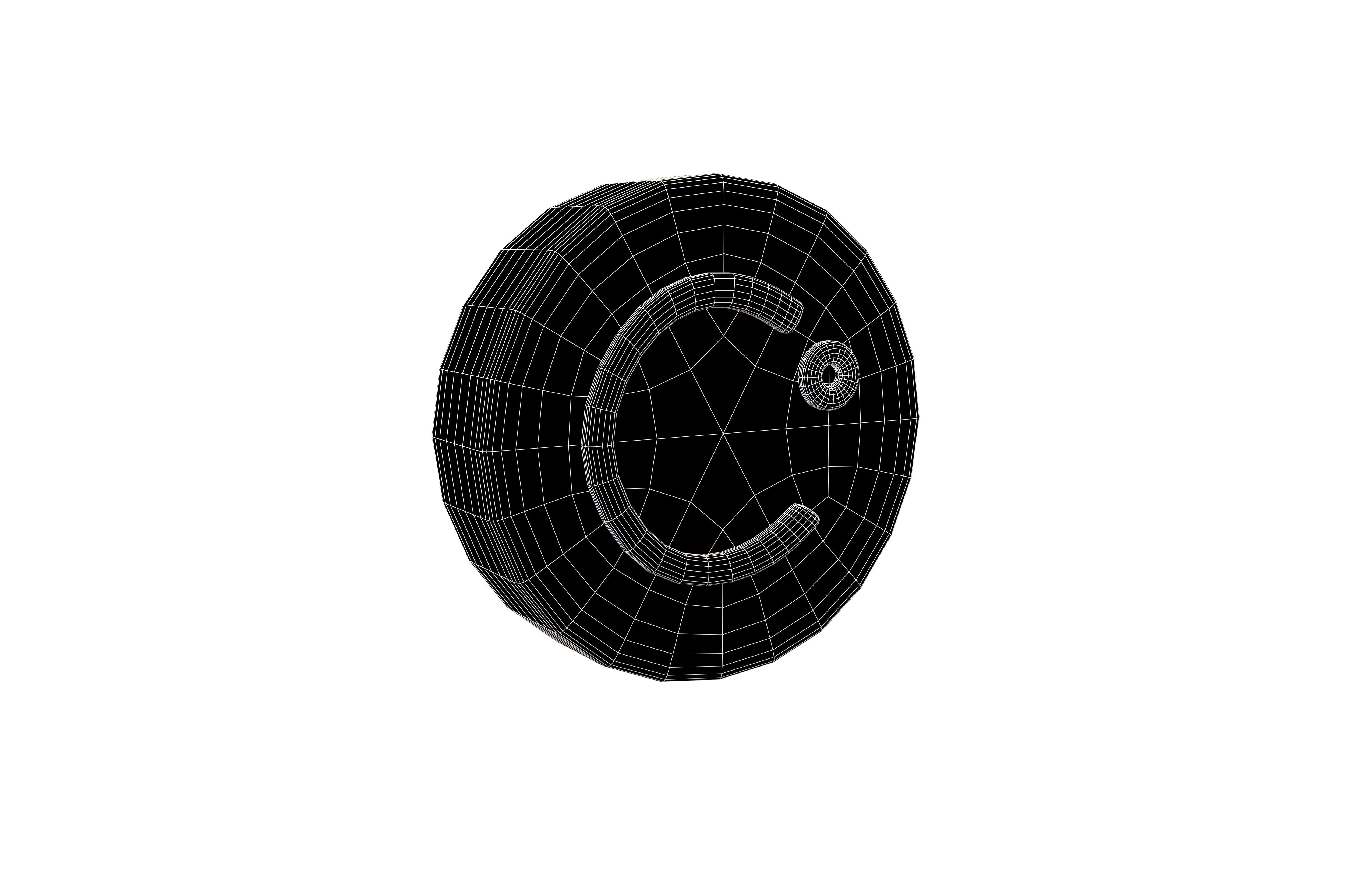 Celsius Coin v1 001 Low-poly 3D model_7