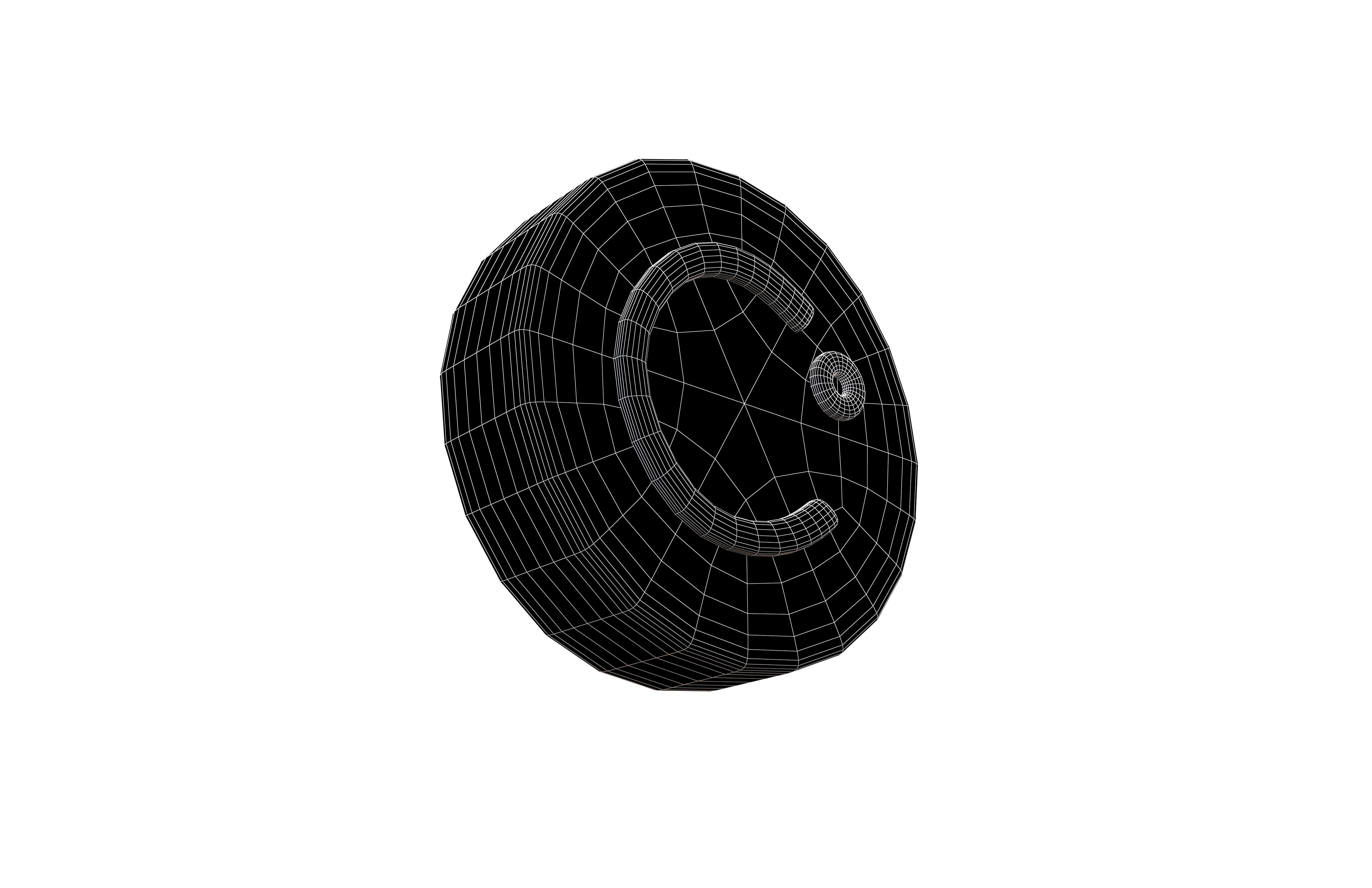 Celsius Coin v1 001 Low-poly 3D model_8