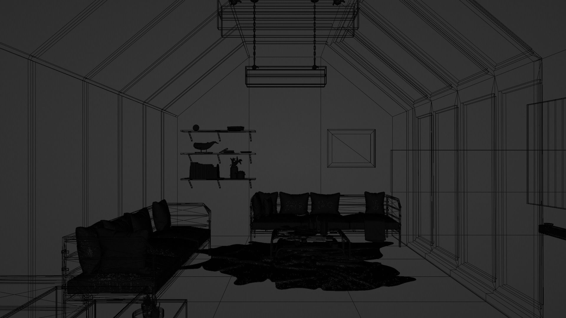 Modern Interior 3D model_7