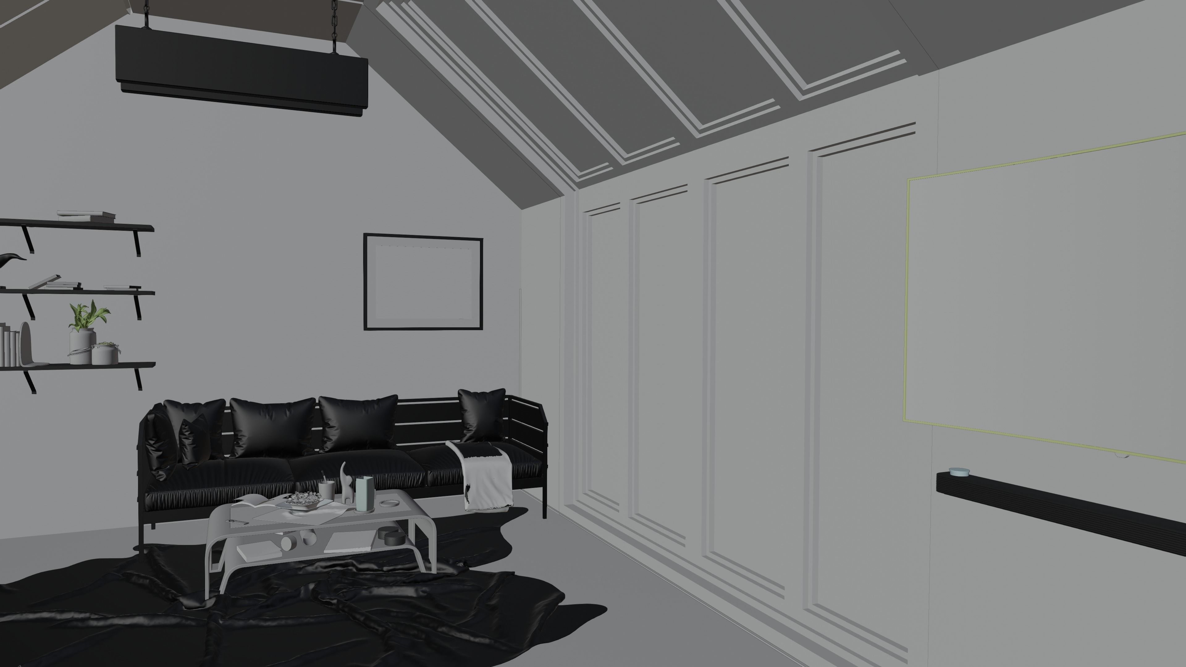 Modern Interior 3D model_5