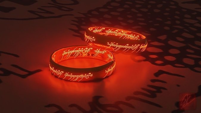 THE LORD OF THE RINGS 3D model Low-poly 3D model