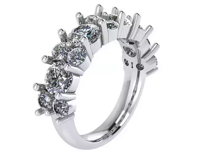 Round Diamond Ring 0755