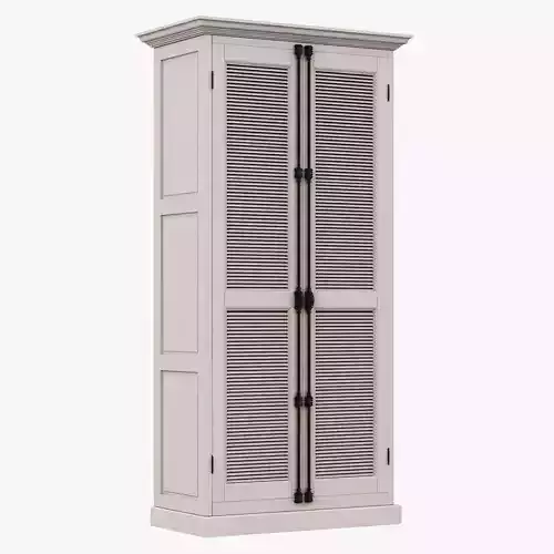 Restoration Hardware Shutter Double-Door Cabinet