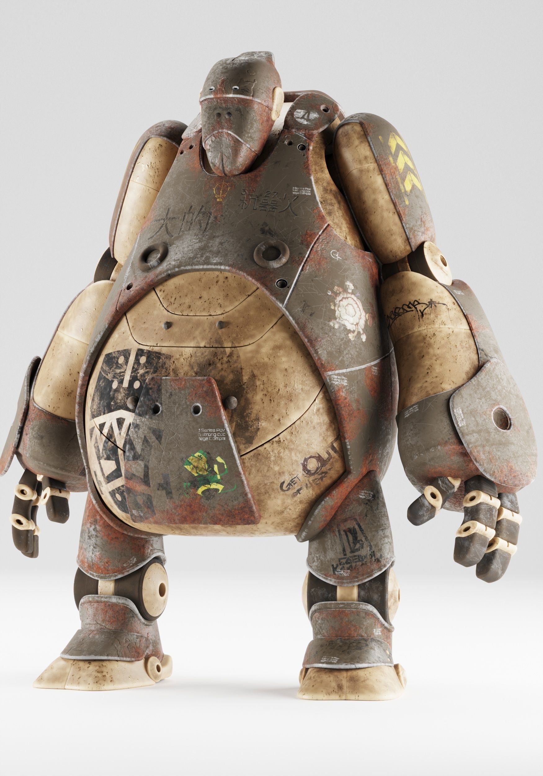 Robot giant 3D model_5