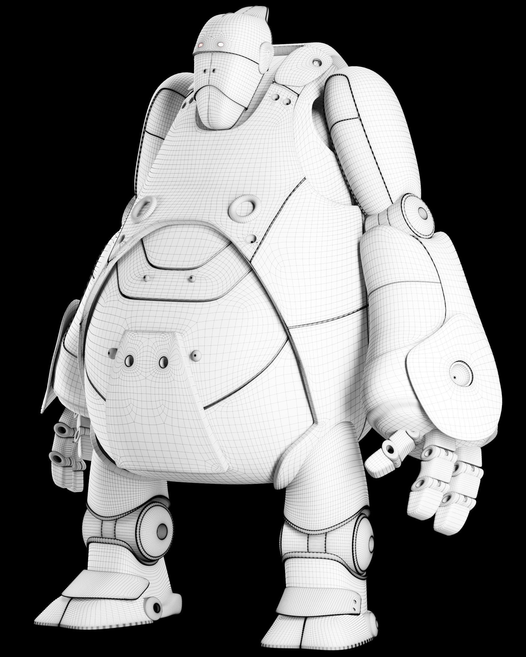 Robot giant 3D model_6