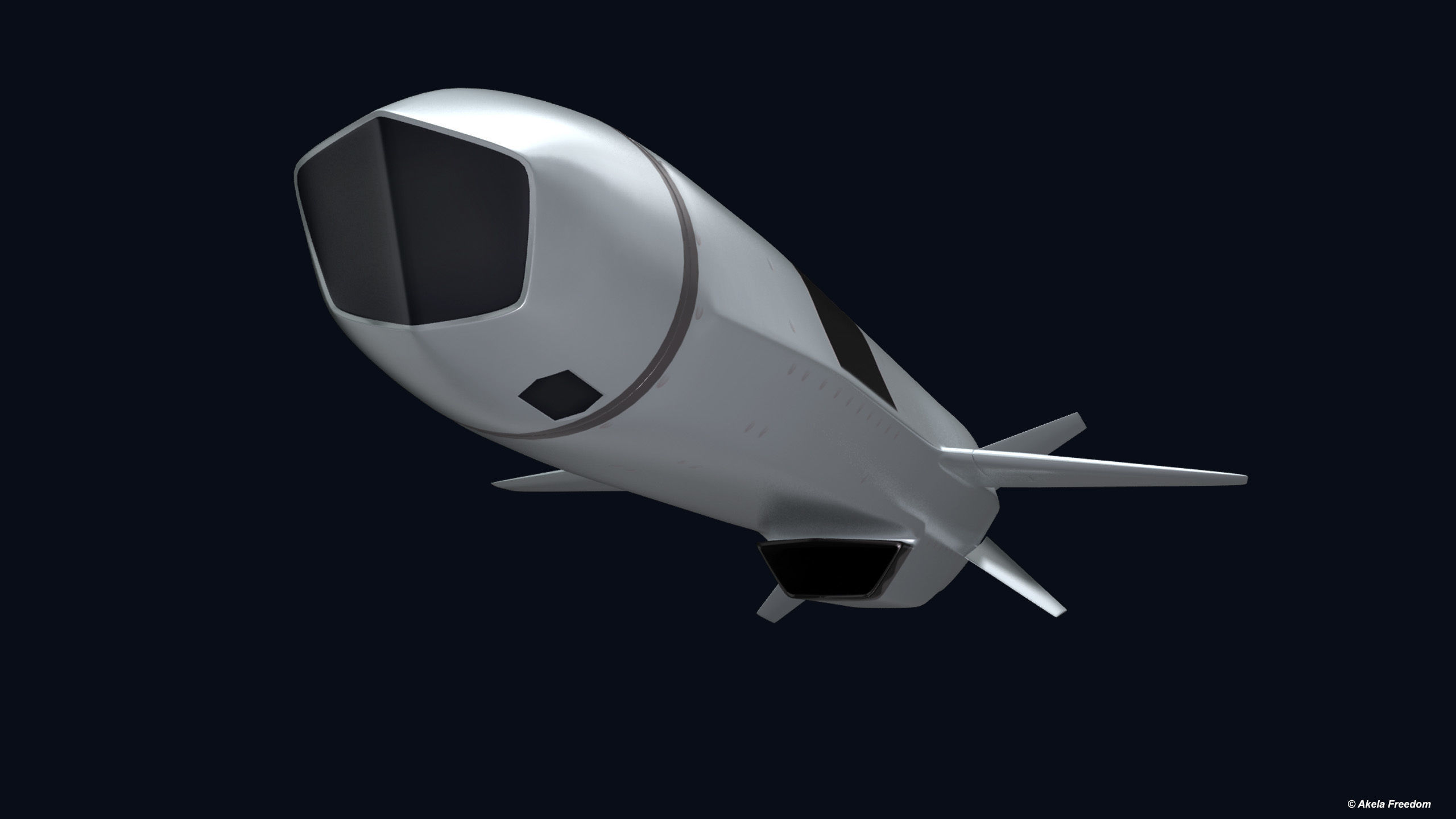 Naval Strike Missile 3D model_6