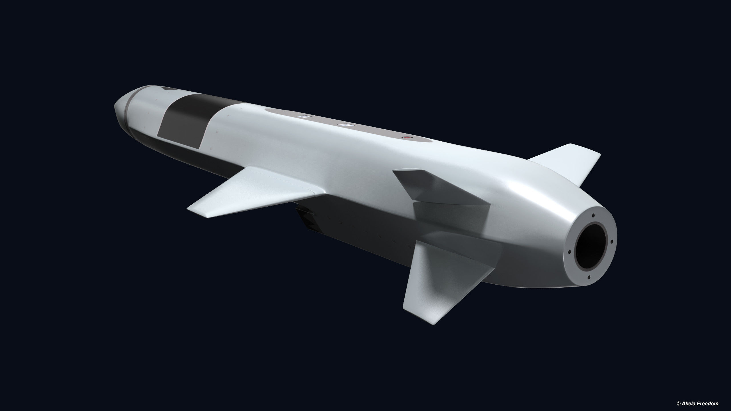 Naval Strike Missile 3D model_8